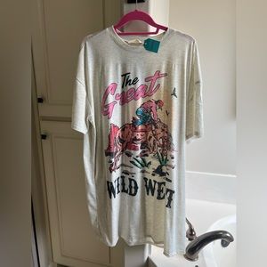 Great Wild West Boutique T-shirt Dress